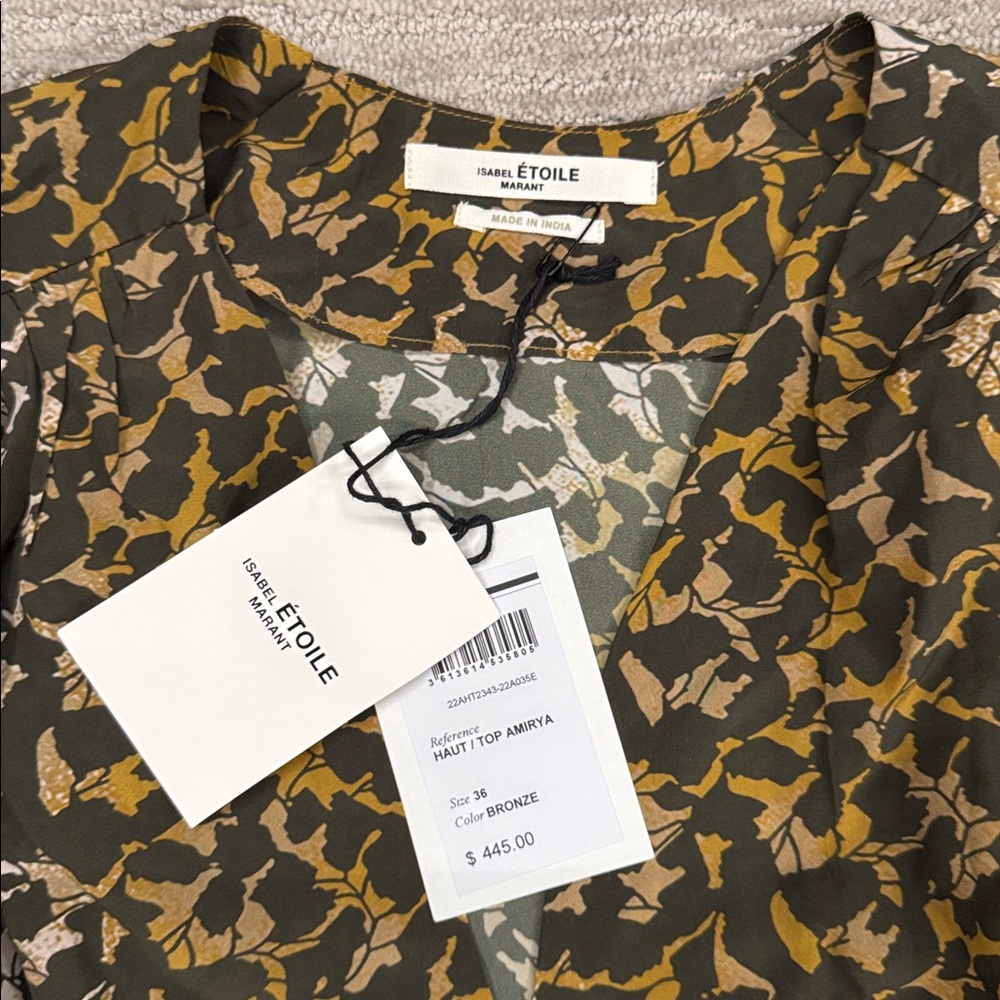 Isabel Marant Étoile Amirya Top NWT - Picture 8 of 12